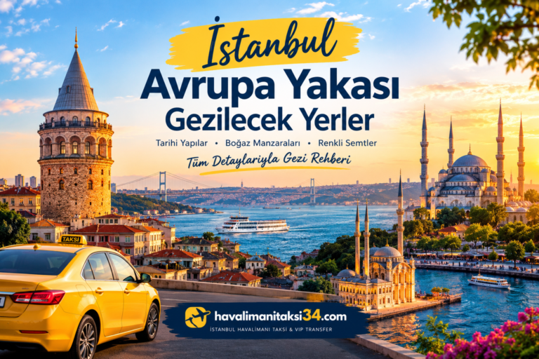 İstanbul Avrupa Yakası Gezilecek Yerler | 20 Harika Yer